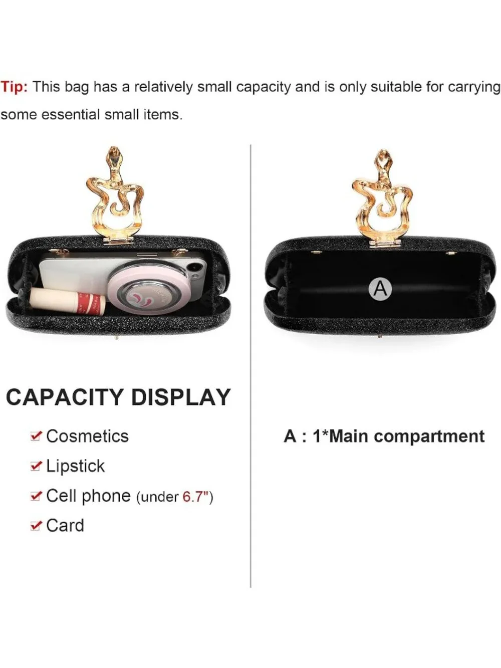 Women's Zz-black Satin Pleated Top Handle Clutch Purse For Elegant Evening Bag